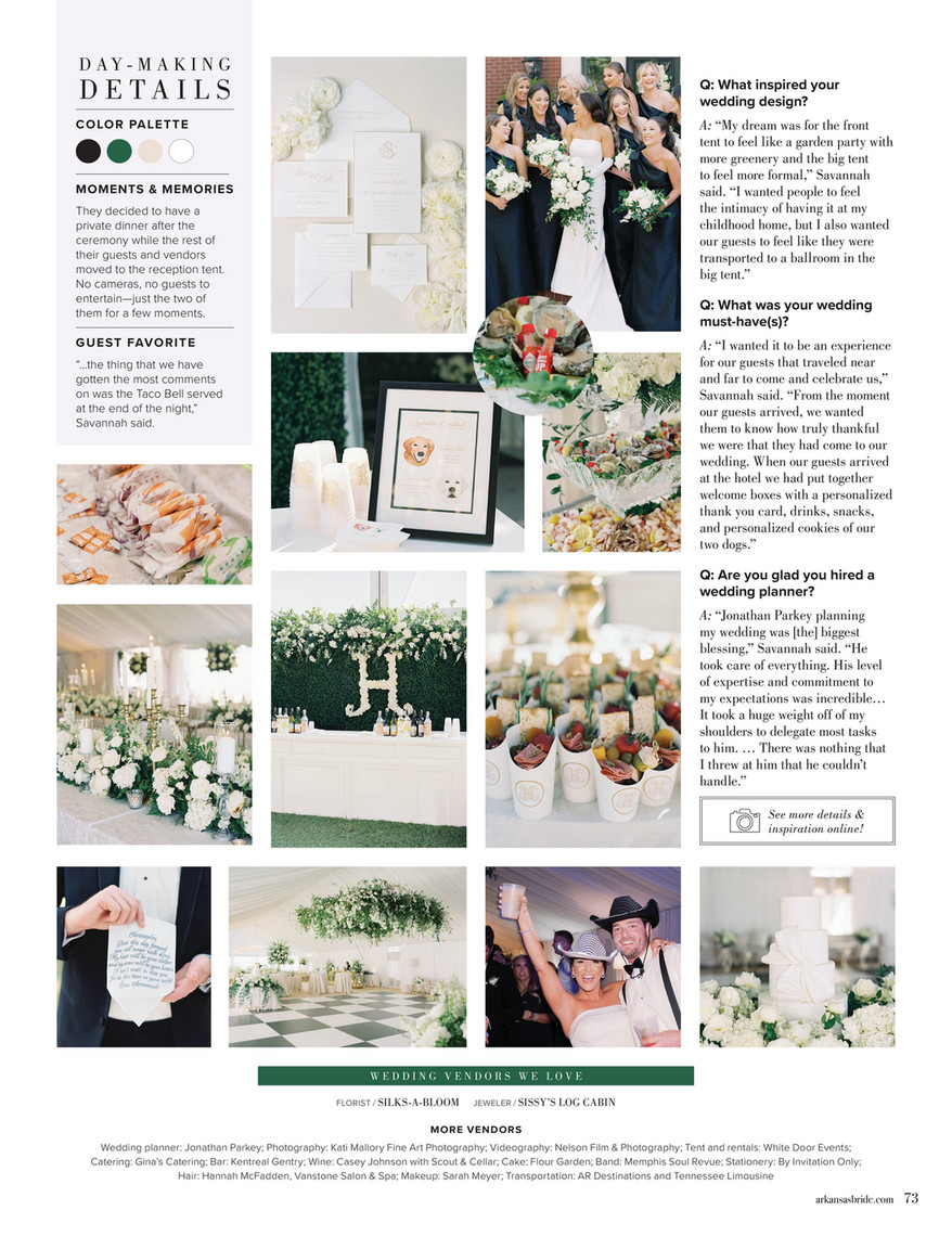 Arkansas Bride - Spring/Summer 2023 | ABPG - Page 72-73